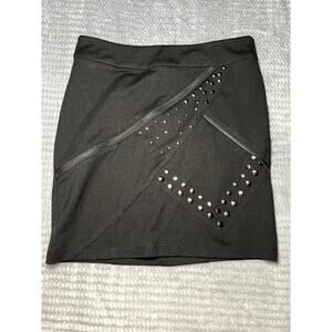 Kardashian Kollection goth punk rock rockabily grunge mini skirt womens medium